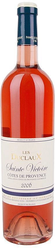 Вино Famille Quiot AOC Cotes de Provence Les Duclaux Sainte Victoire  2017 750 мл