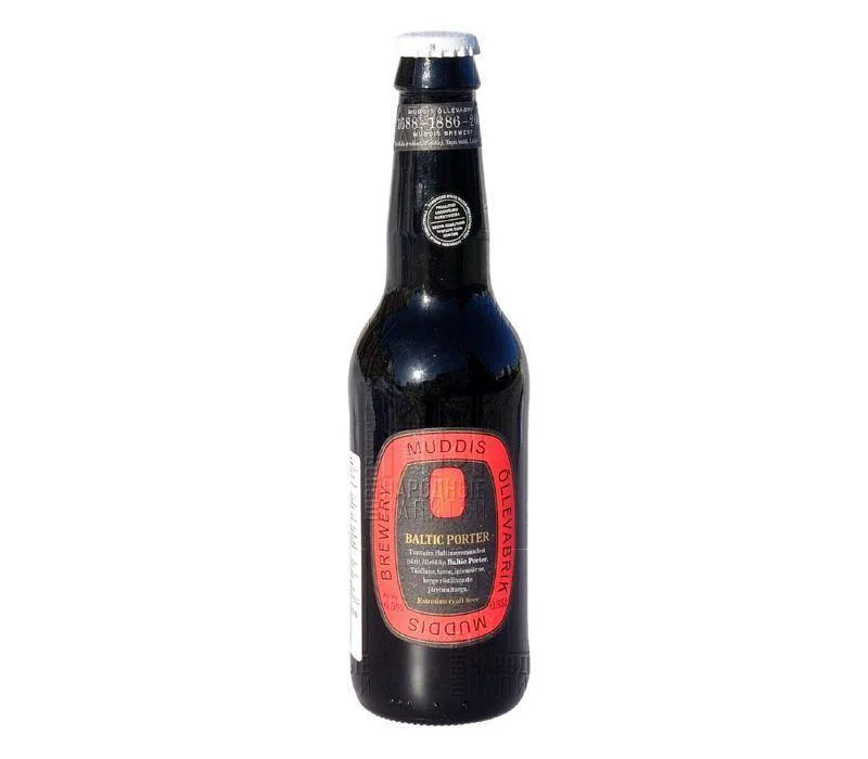 Пиво Muddis Baltic Porter /Муддис "Балтик Портер" 330 мл