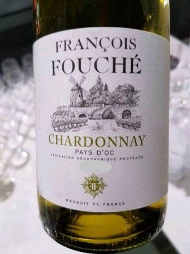 Вино Francois Fouche Chardonnay  IGP 750 мл