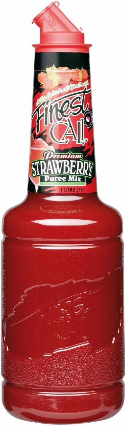 Сироп Finest Call Strawberry Puree Файнест Кол Клубника сокосодержащий негазированный  1000 мл