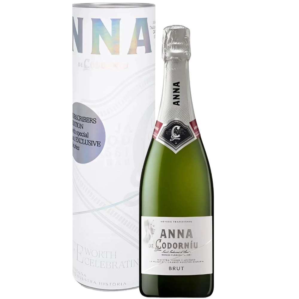 Игристое вино Cava Anna de Codorniu Brut gift box  2021  750 мл