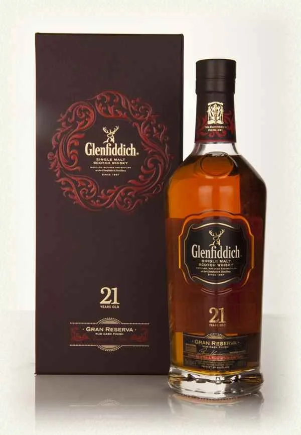 Виски Glenfiddich Gran Reserva 21 Years  gift box  700 мл 43,2%