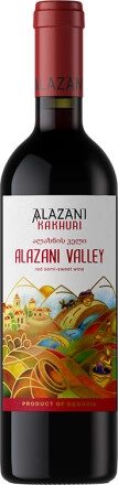 Вино  Kakhetia Alazani Kahuri Alazani Valley red  2018  750  мл
