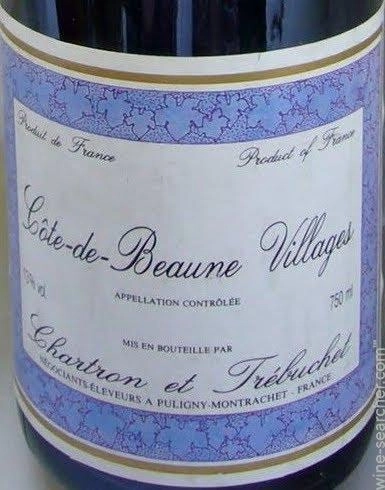 Вино Chartron et Trebuchet  Beaujolais   Villages  Burgundy АОС  2015 750 мл