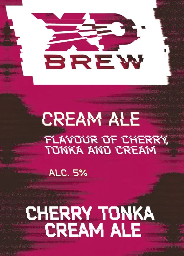 Пиво  XP BrewCherry Tonka Cream Ale  Икс Пи Черри Тонка Крим Эль   ж/б  500 мл