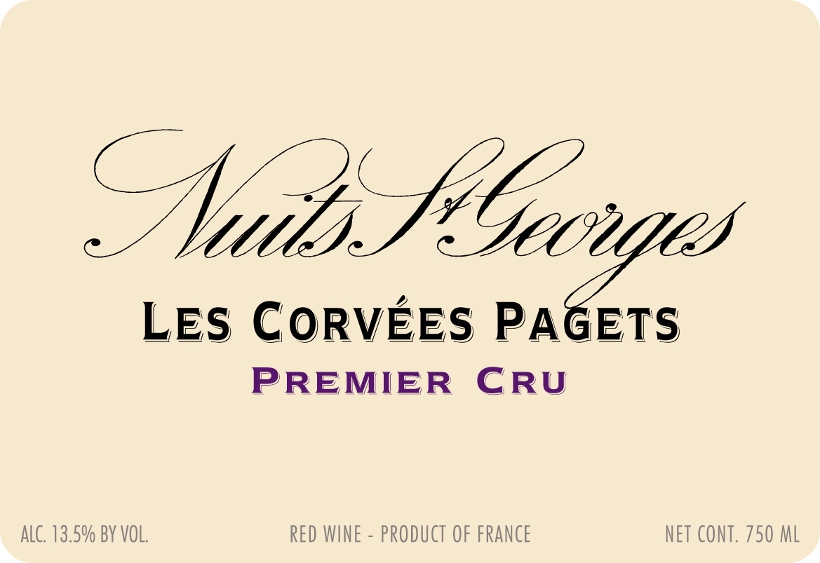 Вино Domaine de la Vougeraie Nuits St. Georges 1er Cru Clos des Corvées Pagets   2017 750 мл 13%