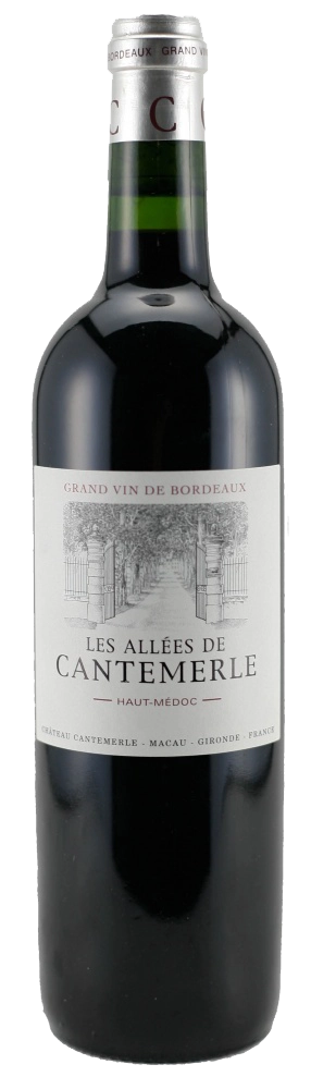 Вино Les Allees de Cantemerle Haut-Medoc AOC Лез Алле де Кантмерль в п/у  2014 750 мл