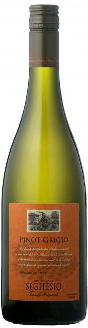 Вино Seghesio, Pinot Grigio, Сегесио, Пино Гриджио, 2011, 750 мл