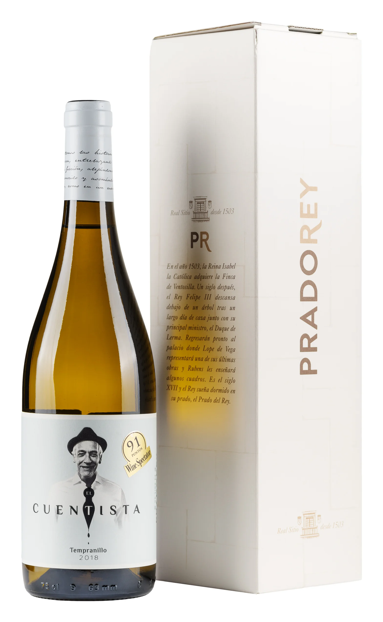 Вино Pradorey  El Cuentista Tempranillo Ribera del Duero DO Прадорэй  Эль Куэнтиста Темпранильо 2018 п/у  750 мл
