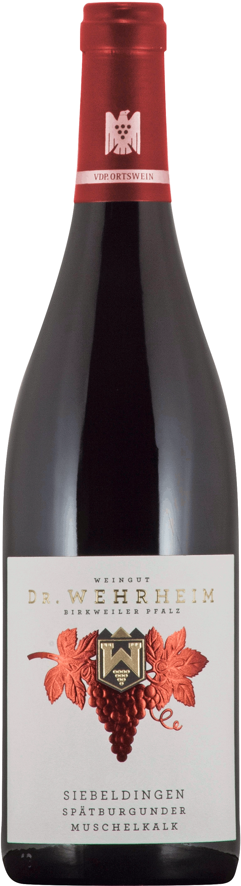 Вино Dr. Wehrheim Spatburgunder Siebeldingen muschelkalk  2020 750 мл