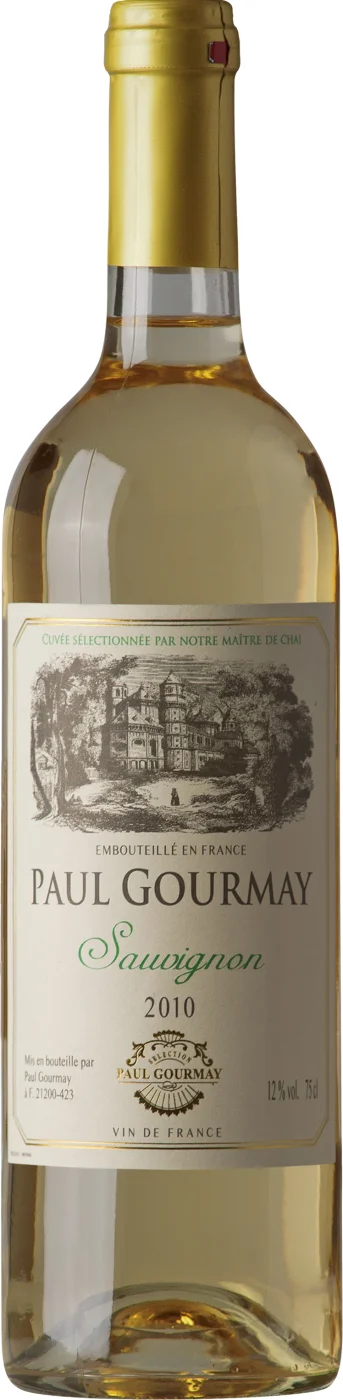 Вино Paul Gourmay, Sauvignon,Поль Гурмэ, Совиньон, 2010, 0.75