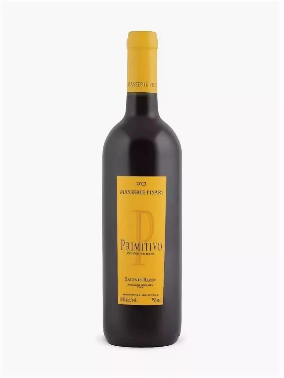 Вино Masserie Pizari Primitivo 2021  750 мл