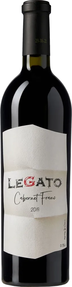 Вино  Легато Каберне Фран  2020  750 мл 13  %