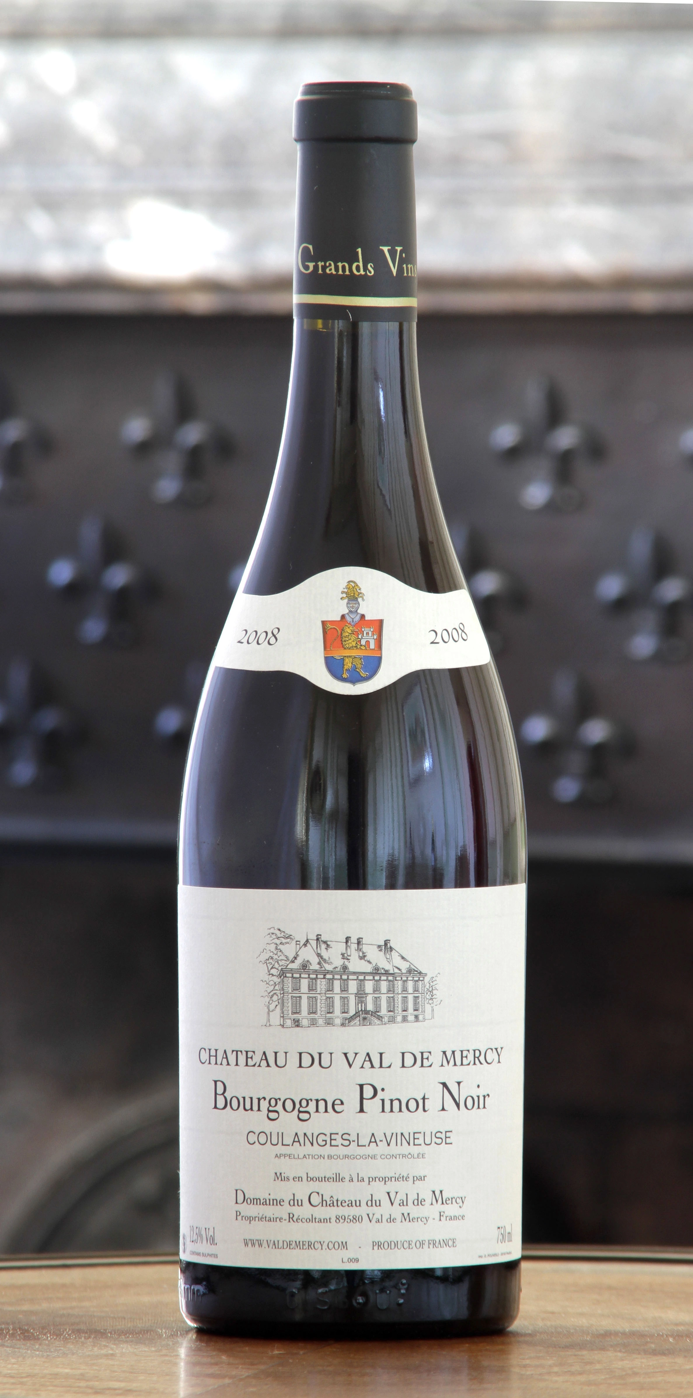 Вино Château du Val de Mercy Bougogne Coulanges  2019 750 мл 14%