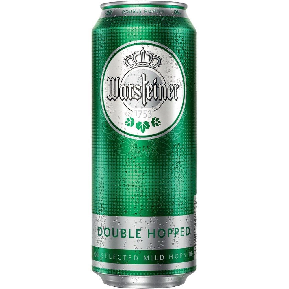 Пиво Warsteiner Double Hopped Варштайнер Дабл Хоп ж/б 500 мл