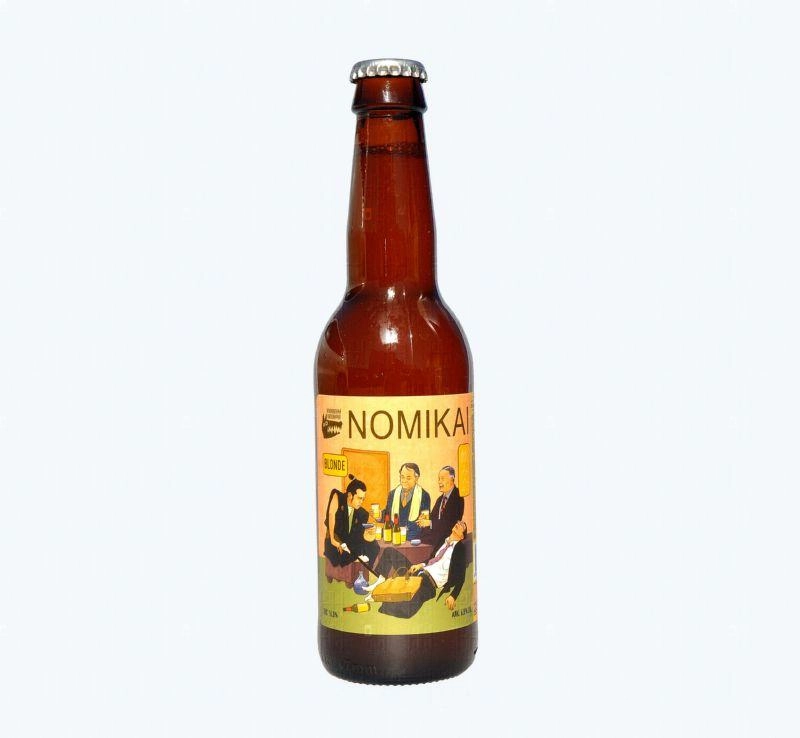 Пиво Nomikai Blonde/Волковская "Номикай Блонд" 330 мл