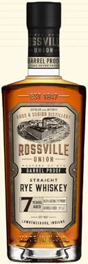 Виски  Rossville Union 7 Year Old Barrel Proof Straight Rye  700 мл   58.5%