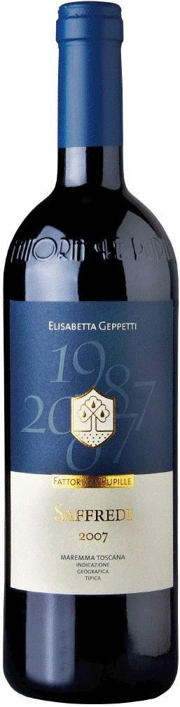Вино Fattoria Le Pupille Saffredi Toscana Maremma IGT   2020 750 мл 15%