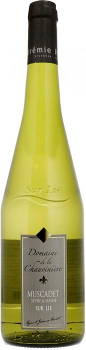 Вино Domaine de la Chauviniere Muscadet Sevre Et Maine Sur Lie АОC Домен де ла Шовинье Мюскаде Севр э Мен Сюр Ли 2015 750 мл