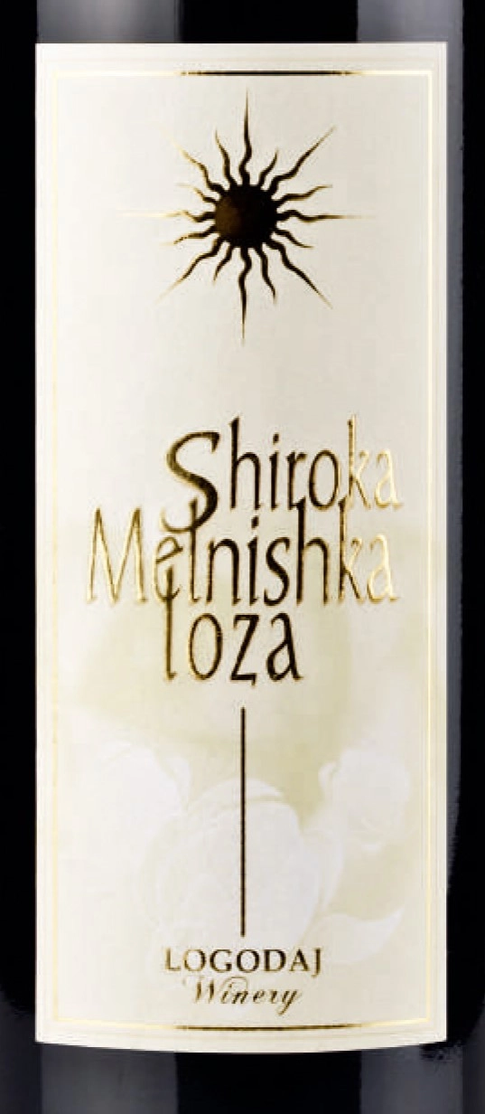 Вино Logodaj  Shiroka Melnishka Loza   Широка Мелнишка Лоза  750 мл