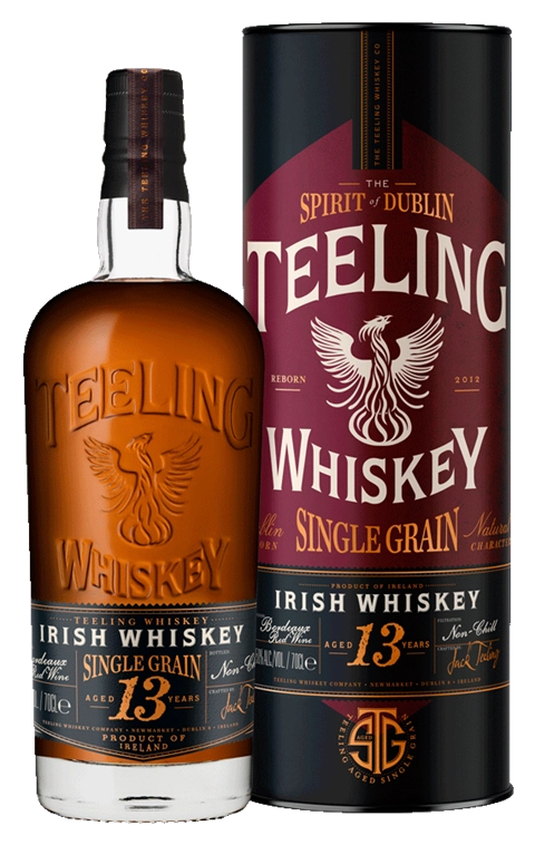 Виски  Teeling Irish Whiskey Single Grain 13 Years 50%    700 мл