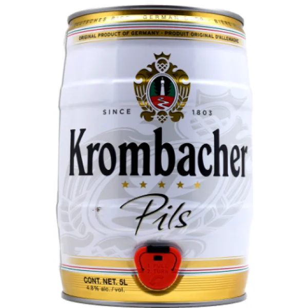 Пиво Krombacher Pils Кромбахер Пилс  5000 мл