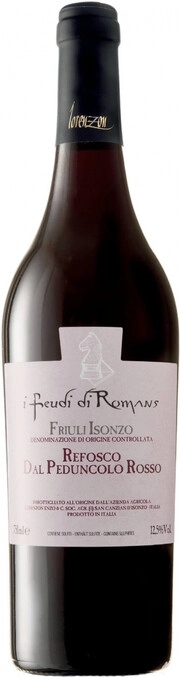 Вино Lorenzon Enzo I Feudi di Romans   Refosco, Friuli Isonzo  И Феуди ди Романс  Рефоско 2021  750 мл  12,5 %