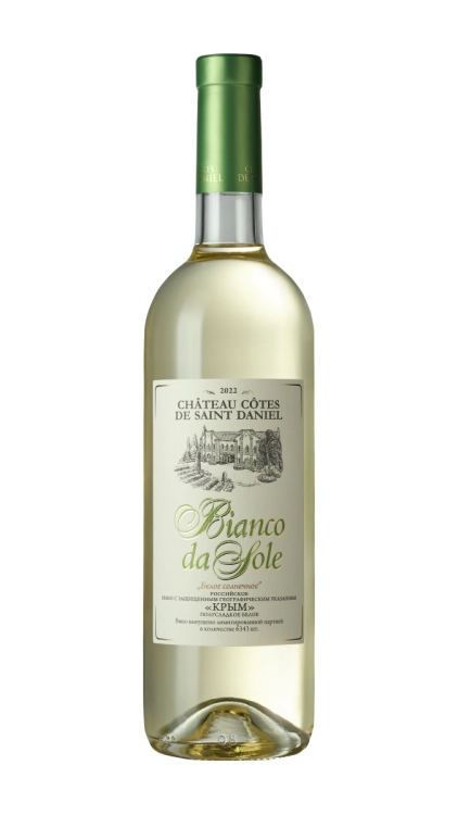 Вино Шато Кот де Сан Даниель Бьянко да Соле  2022  750  мл 