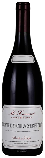 Вино  Domaine  Meo-Camuzet Frere & Soeurs Gevrey Chambertin  Домен Мео-Камюзе Фрер э Сёр  Жевре Шамбертен  2016  750 мл