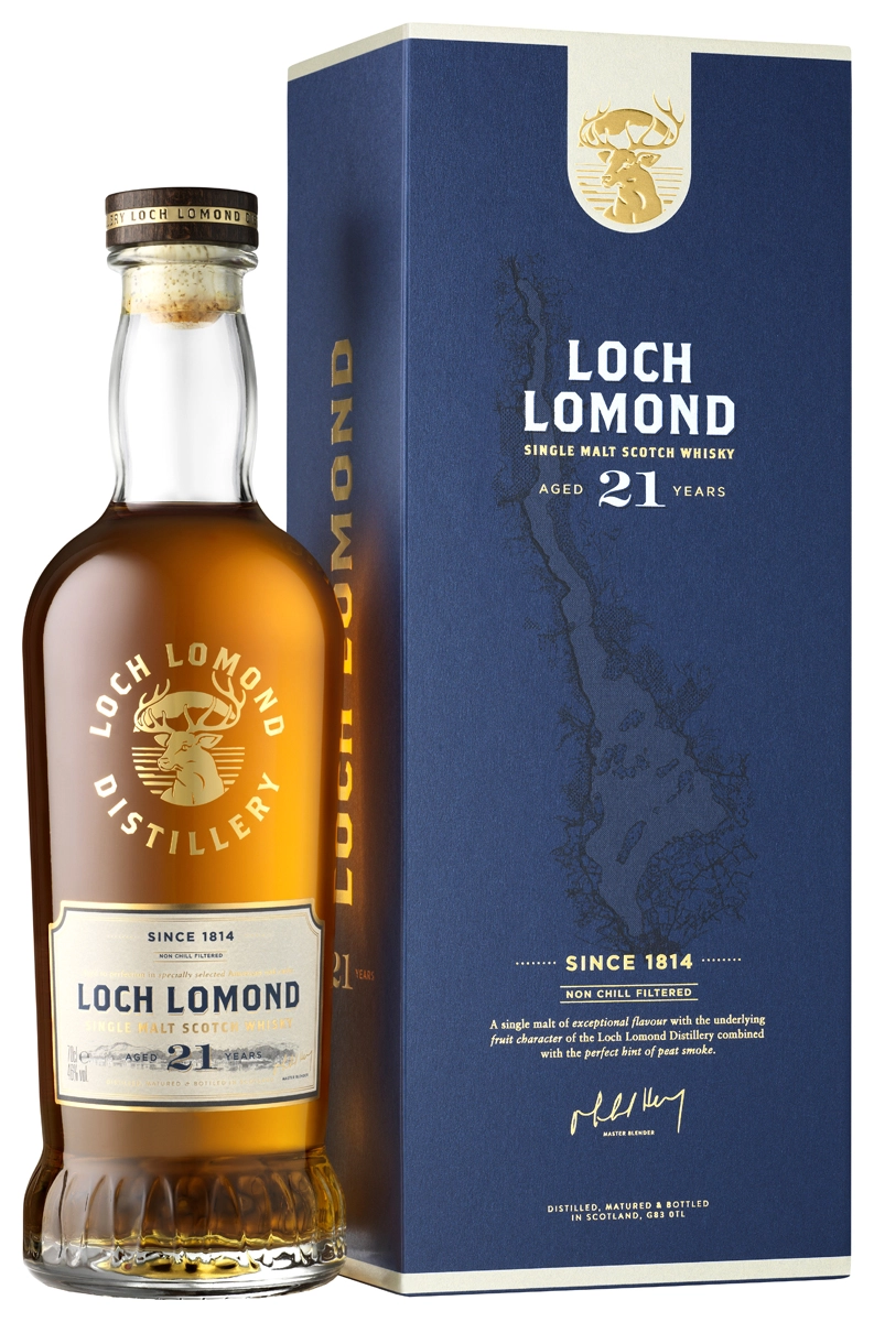 Виски Loch Lomond Aged 21 Years Single Malt Scotch   700 мл