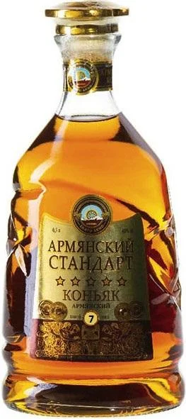 Коньяк Шато-Арно Армянский Стандарт 5 звезд выдержка 7 лет 500 мл