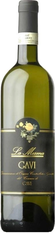 Вино La Mesma, Gavi del Comune di Gavi DOCG, Black Label Ла Месма, Гави DOCG “Черная этикетка”, 2017 750 мл