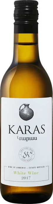 Вино  Karas Tierras de Armenia  Карас Тиеррас де Армения белое сухое 2017 187 мл