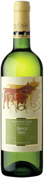 Вино  Tres Toros Blanco Seco   750 мл