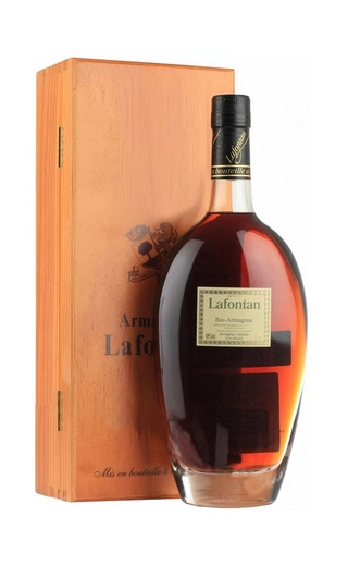 Арманьяк Lafontan Millesime wooden box  1965  700 мл