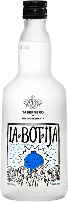 Писко Tabernero  La Botija  Pisco Puro Quebranta  40% 700 мл