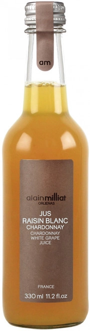 Сок  Alain Milliat Jus de Raisin Blanc Chardonnay   Ален Мия   из белого винограда  Шардоне 330 мл
