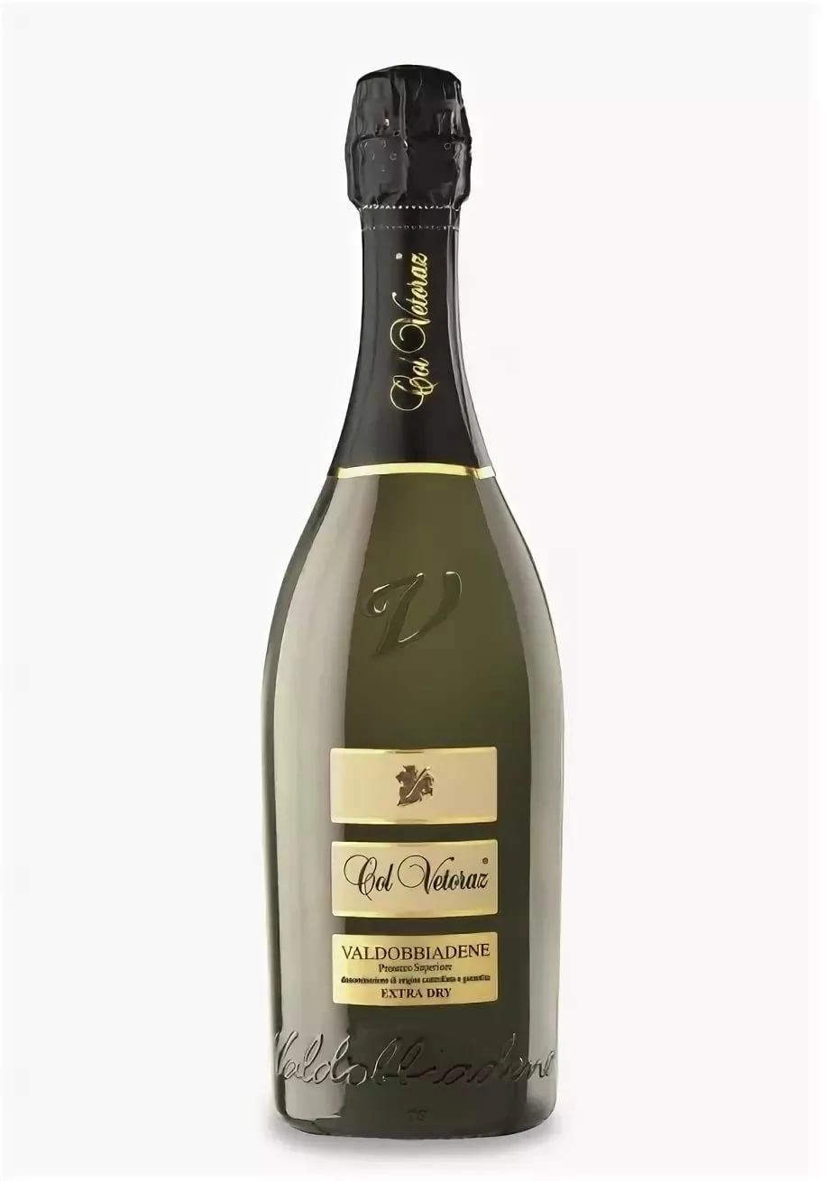 Игристое вино Col Vetoraz Valdobbiadene Prosecco Superiore Кол Ветораз Вальдобьяддене Просекко Суперире  Экстра Драй 750 мл
