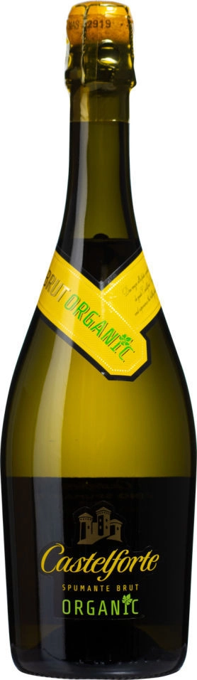Игристое вино Riondo Castelforte Ogranic Spumante Brut    Кастелфорте  Органик Спуманте брют  750 мл