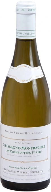 Вино Domaine Michel Niellon  Chassagne-Montrachet Premier Cru  Les Chenevottes    2018 750 мл