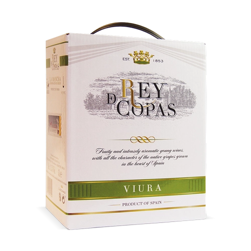 ВИНО  REY DE COPAS VIURA   bag-in-box  3000 мл
