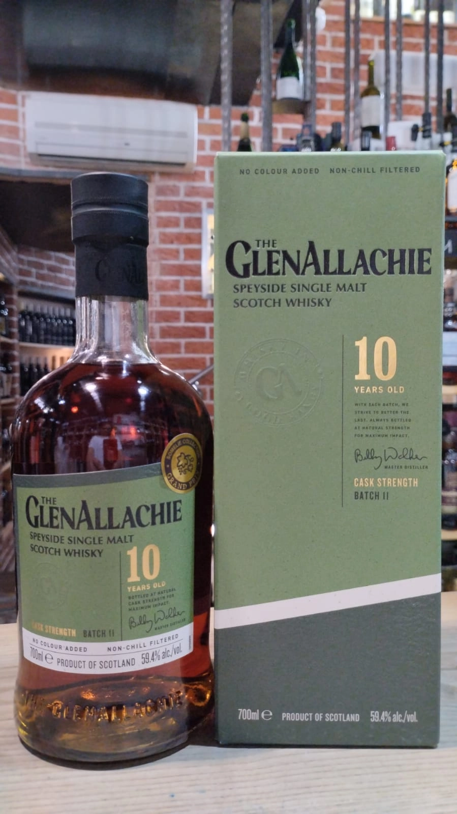 ВИСКИ The Glenallachie 10YO Cask Strength     700 мл