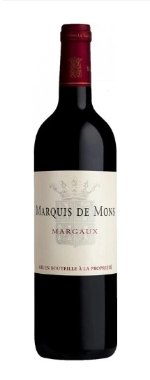 Вино  Marquis de Mons  Margaux AOC   2018  750 мл