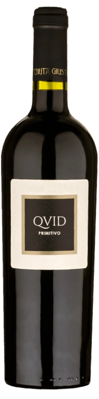 Вино Tenuta Giustini  QUID Primitivo IGT Тенута Густини  Примитиво Квид 2018 750 мл