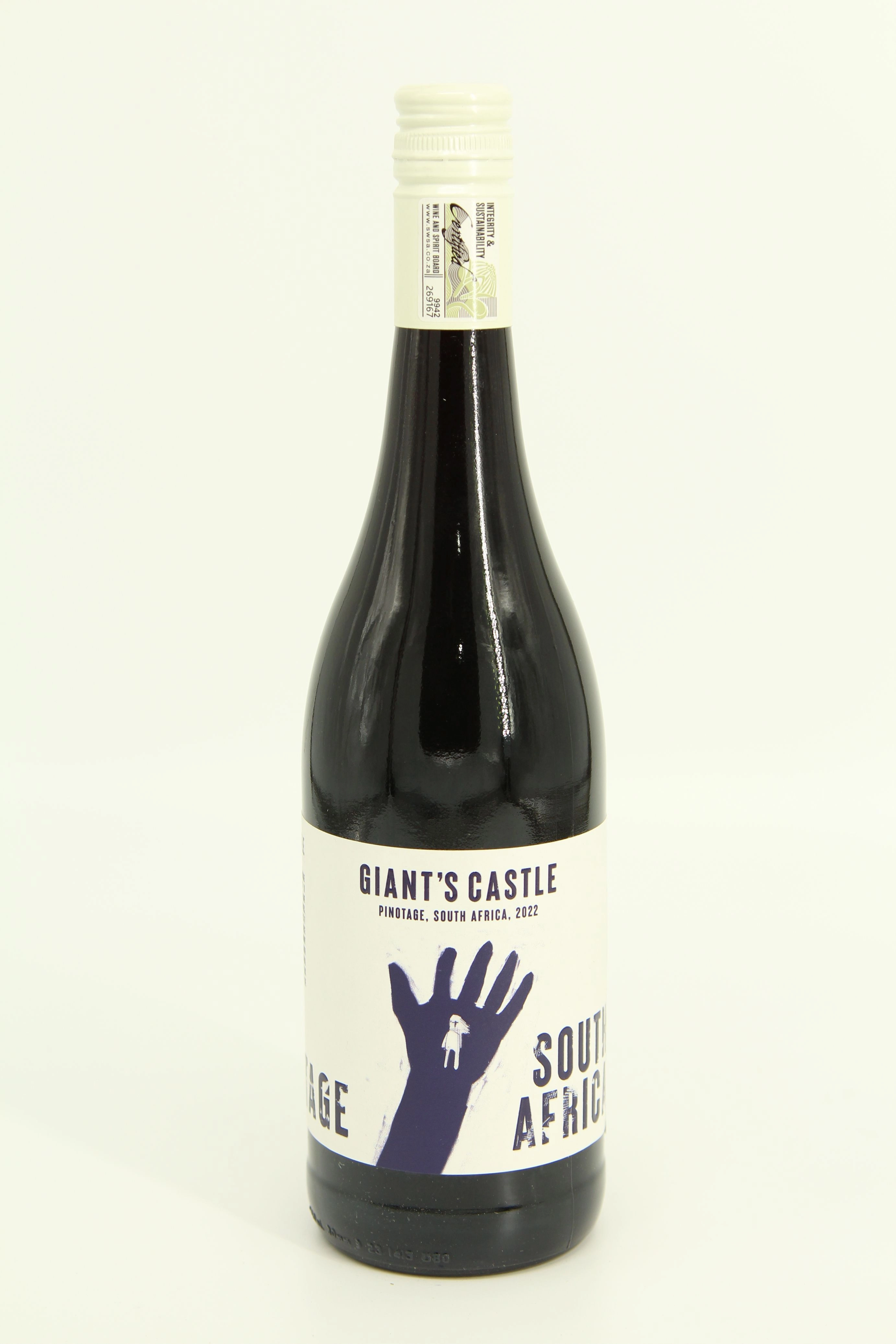 Вино Giant’s Castle Pinotage 2022 750 мл 13,5%