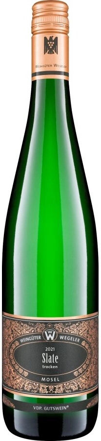 Вино Weinguter Wegeler Slate Riesling Trocken Вайнгутер Вегелер Слейт Рислинг Трокен 2021 750 мл 12%