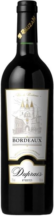 Вино Duprais Rouge Bordeaux AOC red 750 мл
