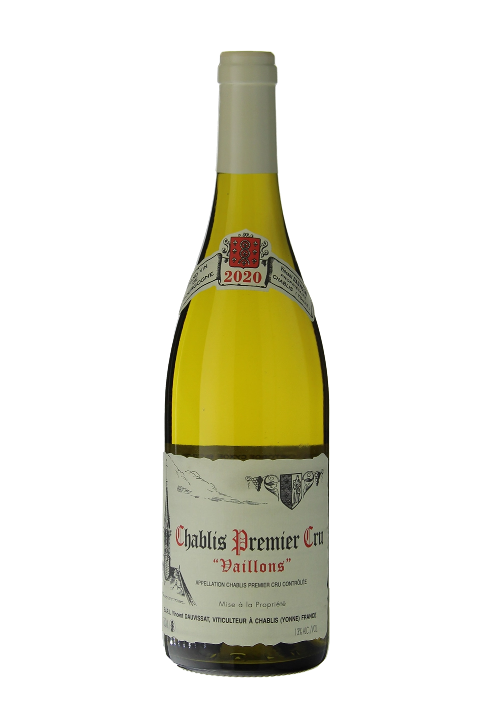 Вино   Vincent Dauvissat Vaillons Chablis Premier Cru  2020 750 мл 13%