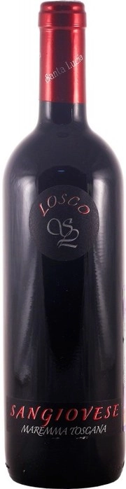 Вино Santa Lucia, Losco Sangiovese Maremma Toscana DOC Лоско Санджовезе Маремма Тоскана  750 мл