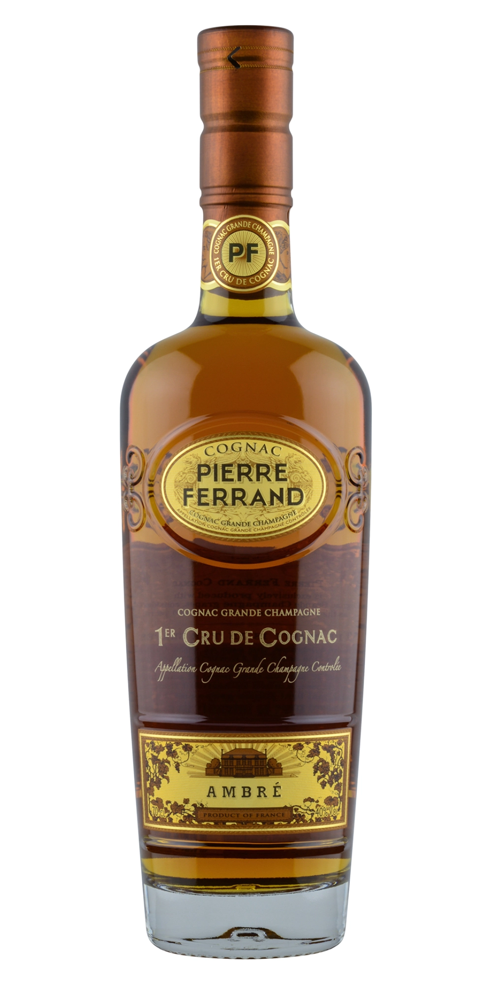 Коньяк Maison Ferrand Pierre Ferrand Ambré Grande Champagne Пьер Ферран Амбре Гранд Шампань 700 мл